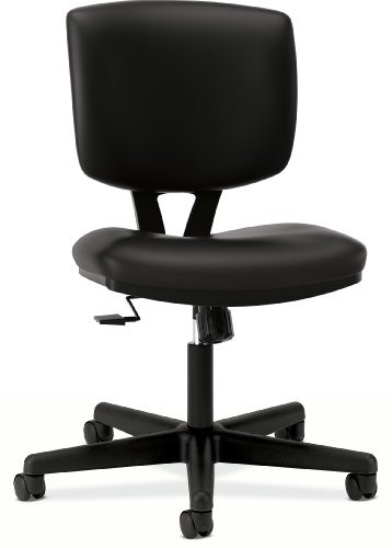 The Hon 5703SB11T Leather Synchro Task Chair Black