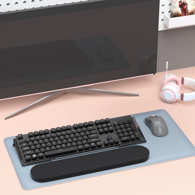 Ergonomic Computer Keyboard Stand - Tilt PC Keyboard Stand Riser for Easy Typ... gallery