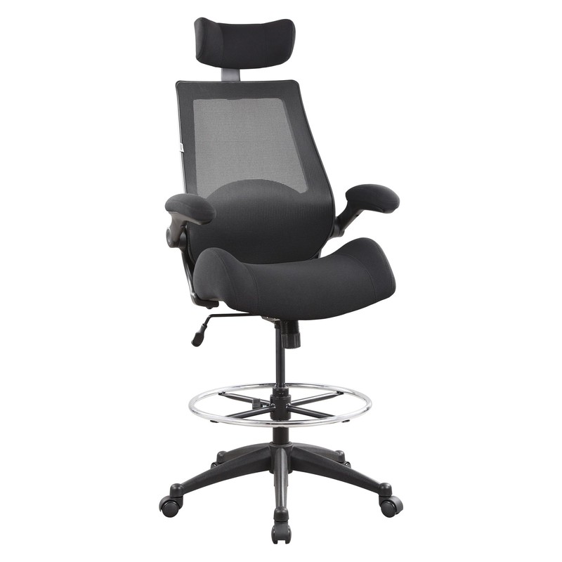 Drafting Tall Office Chair 400lbs High Back Wide Standing Desk Chair Comforta…