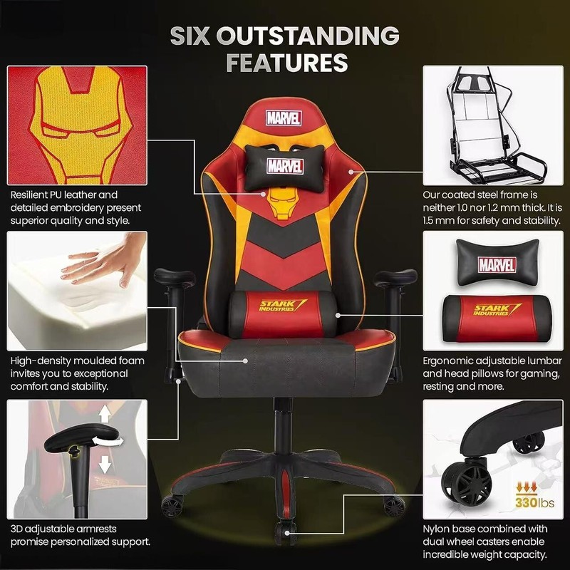 Ironman Gaming Chair Brand New In Box gallery
