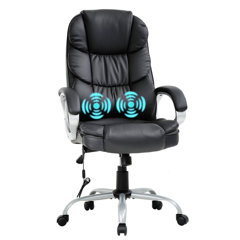 Office Chair Computer High Back Adjustable Ergonomic Desk Comfortable Black