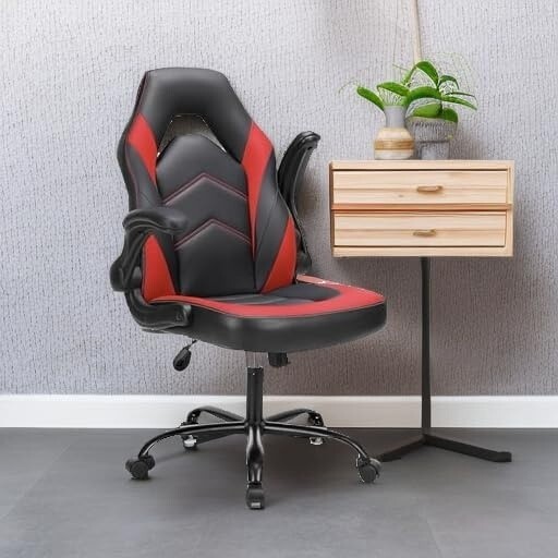 Silla Para Juegos de Computadora PC GAMER Silla De Oficina Con Respaldo Alto NEW gallery