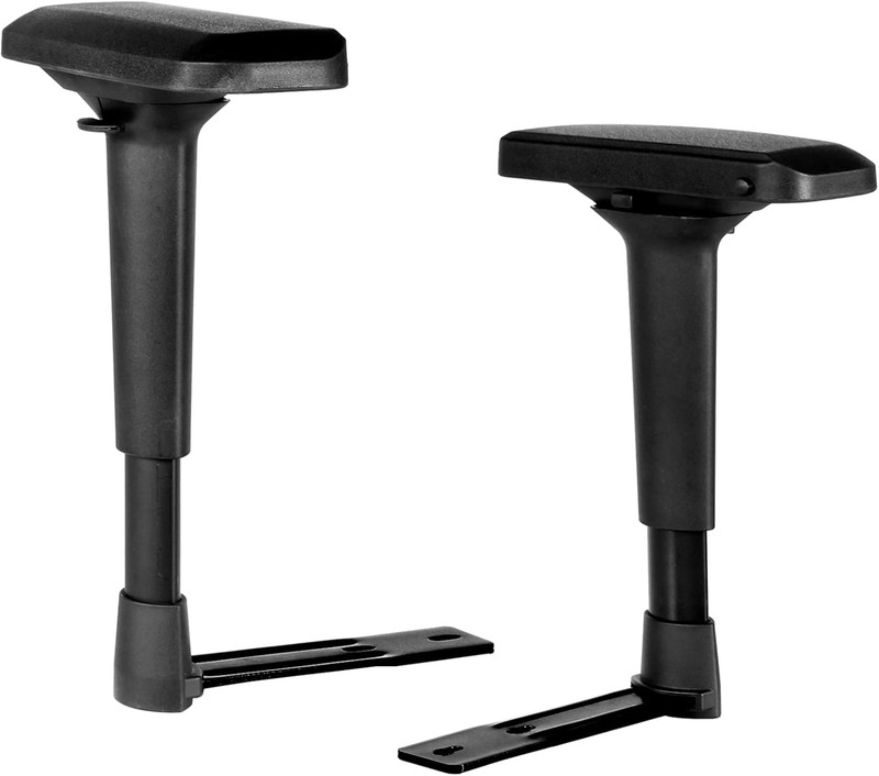 Height Adjustable Chair Arms Armrest Pair Replacement Parts Fits Most Office Gam