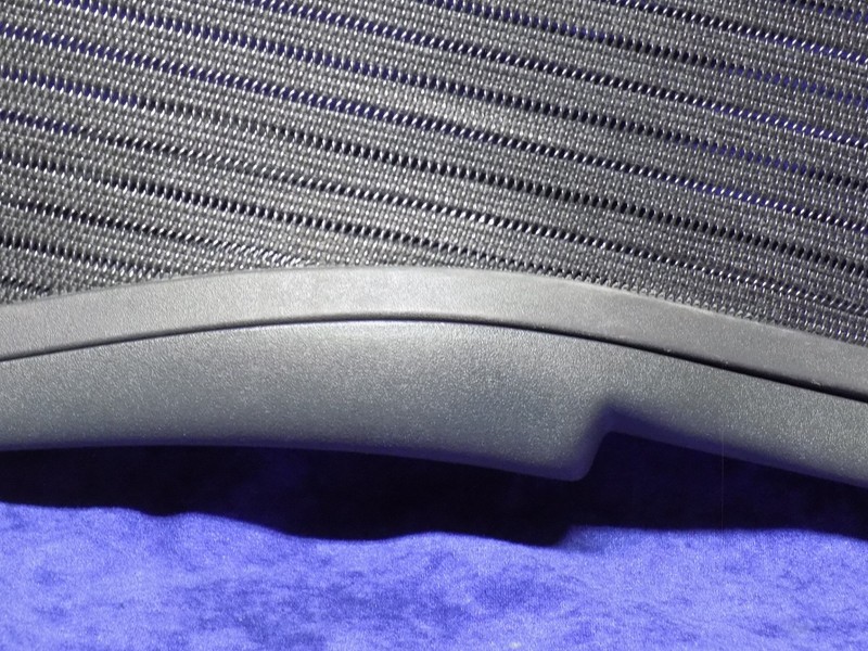 USED HERMAN MILLER AERON CHAIR REPLACEMENT BACK REST GRAPHITE SIZE C (1) gallery