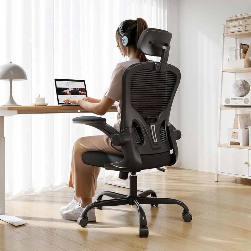 Office Chair Ergonomic Desk Chair, 330LBS Capacity, High Back Computer Chair ... gallery