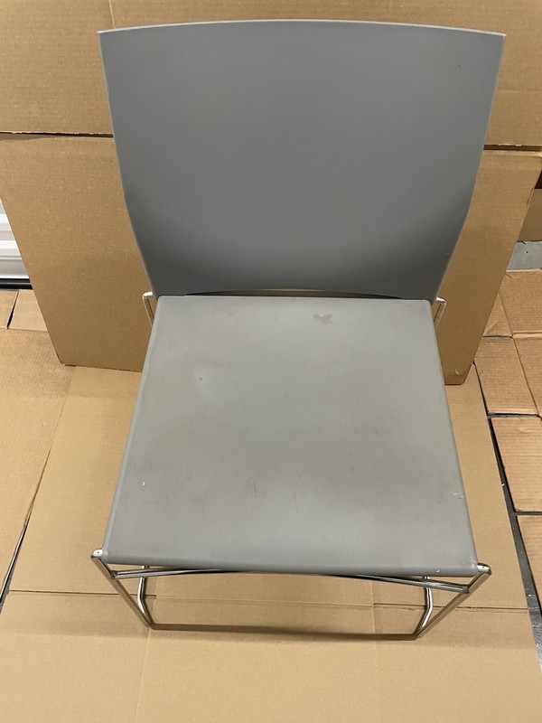 Office / Cubicle Stacking Chairs (Gray Chair)