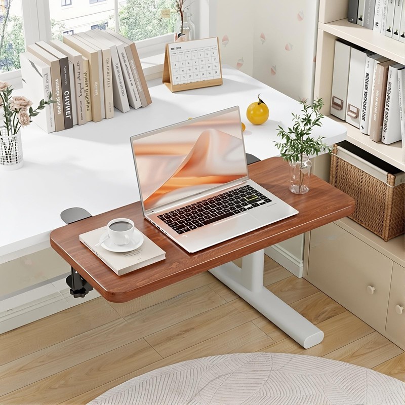 Adjustable Desk Extender Tray - 20 x 7.8 Inch Ergonomic Table Extension for L... gallery