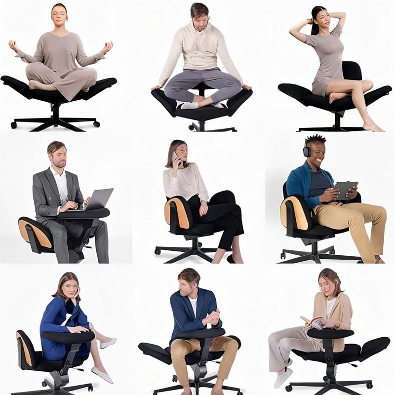 Multifunction Creativity Chair Transformabl Meditation&ADHD Seat for Office/Home gallery