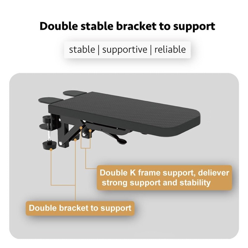 Computer Arm Rest for Desk, Suitable for Office desks, Sturdy Mouse arm Suppo... gallery