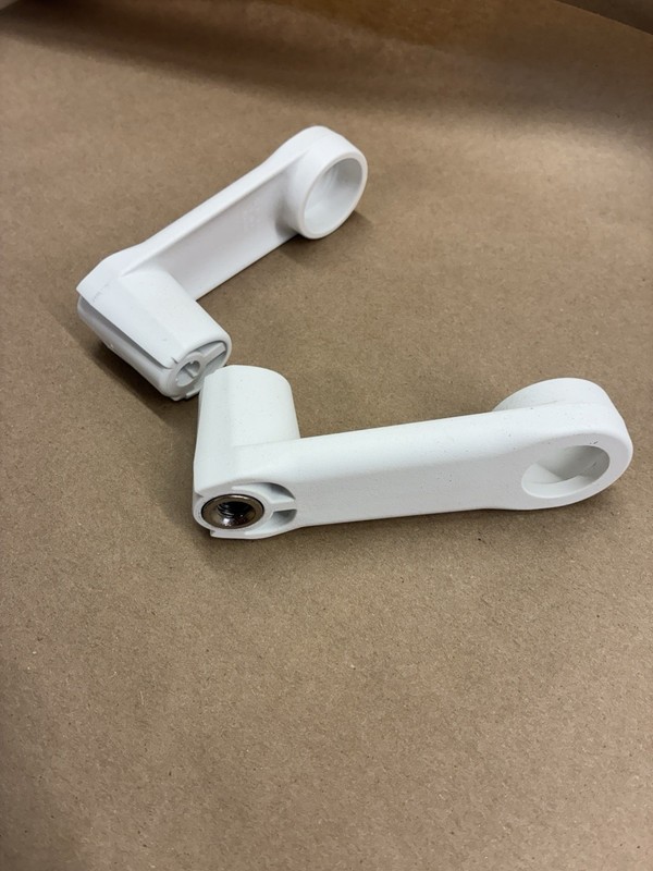 Herman Miller Mirra 2 Office Chair – Front Seat Supports (Qty: 2, L+R) – White
