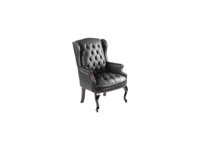 BOSS Office Products B809-BK Guest Chair