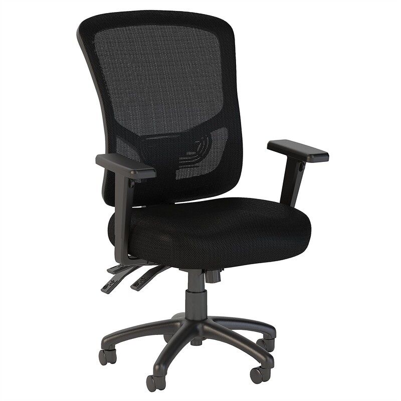 Bush Business Furniture Custom Comfort High Back Multifunction Mesh Office Chair