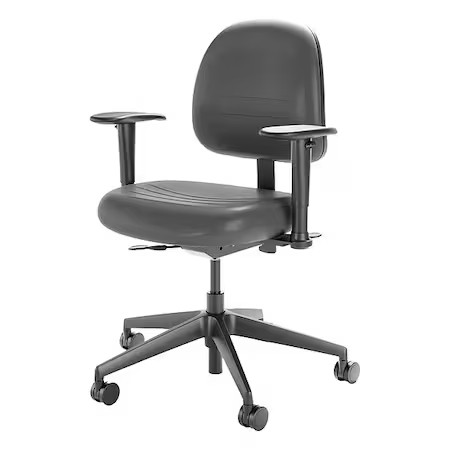Fusion R Rpmd2-282-2B Task Chair, 19 1/2 In W, 37 1/2 In H