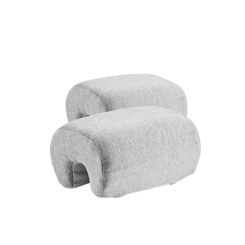 Armrest Cushion for Office Chairs Soft Elbow Support Pad Gray Set of 2
