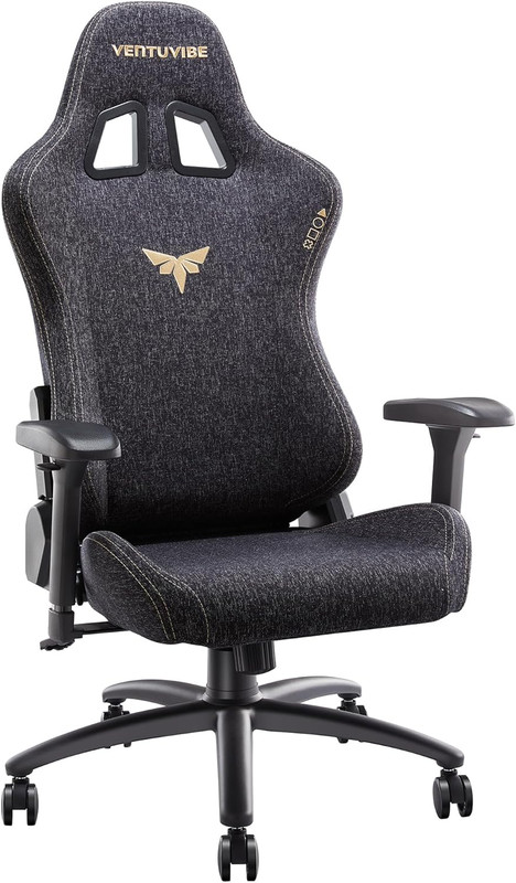 Gaming Chair 4D Adjustable Armrests – 170° Reclining & 320Lb Capacity, High Back