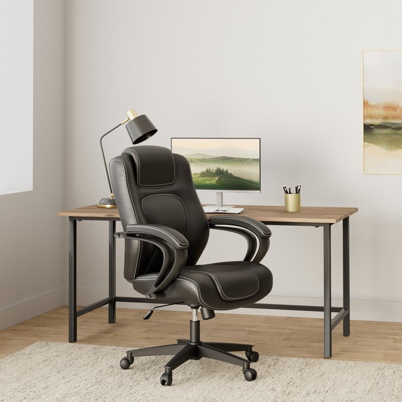 HON Company HVL402 Series Executive High-Back Chair 250lb cap. Black HVL402EN11 gallery