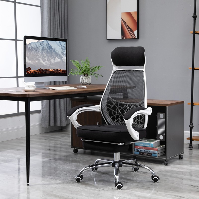 Ergonomically Designed Office Working Desk Chair w/ Back Angle Adjustment gallery