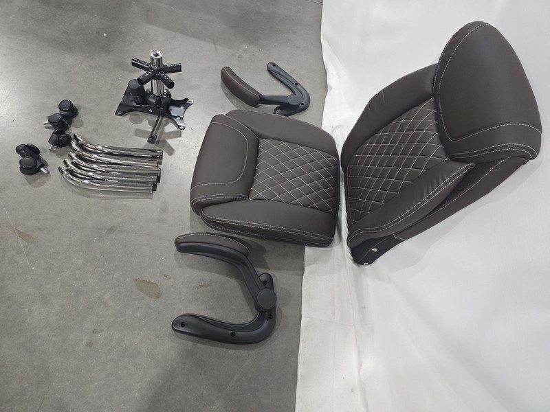 GENERIC OFFICE CHAIR, ERGONOMIC HIGH BACK HOME OFFICE DESK CHAIR - COFFEE gallery