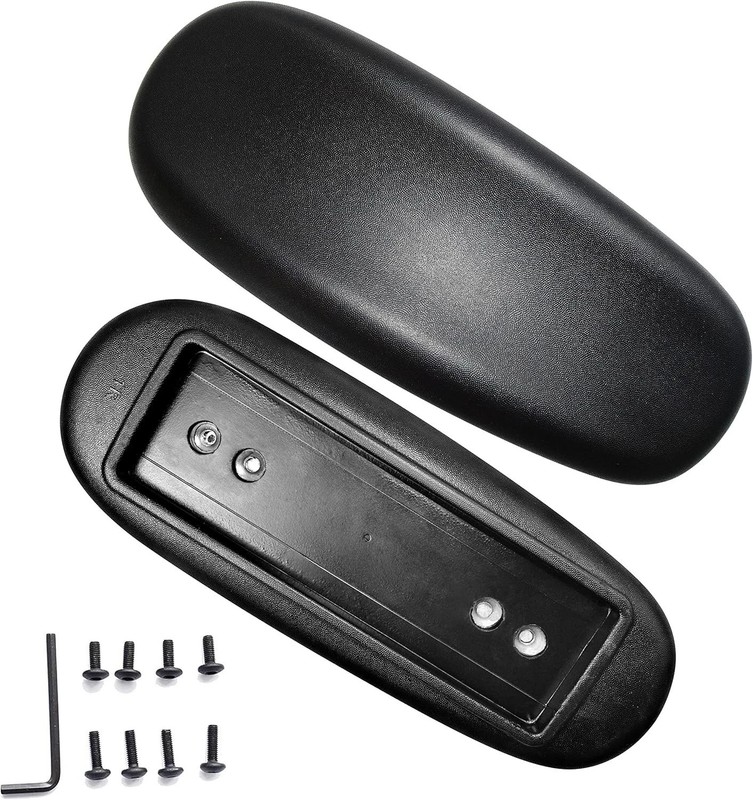 Office Chair Armrest Replacement Arm Pads Universal 4″ or 5.5″ Mounting Hole …