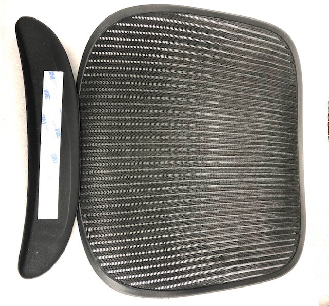 Herman Miller Aeron Size B Blemished Black Seat Mesh With New Insert Seat Foam. gallery