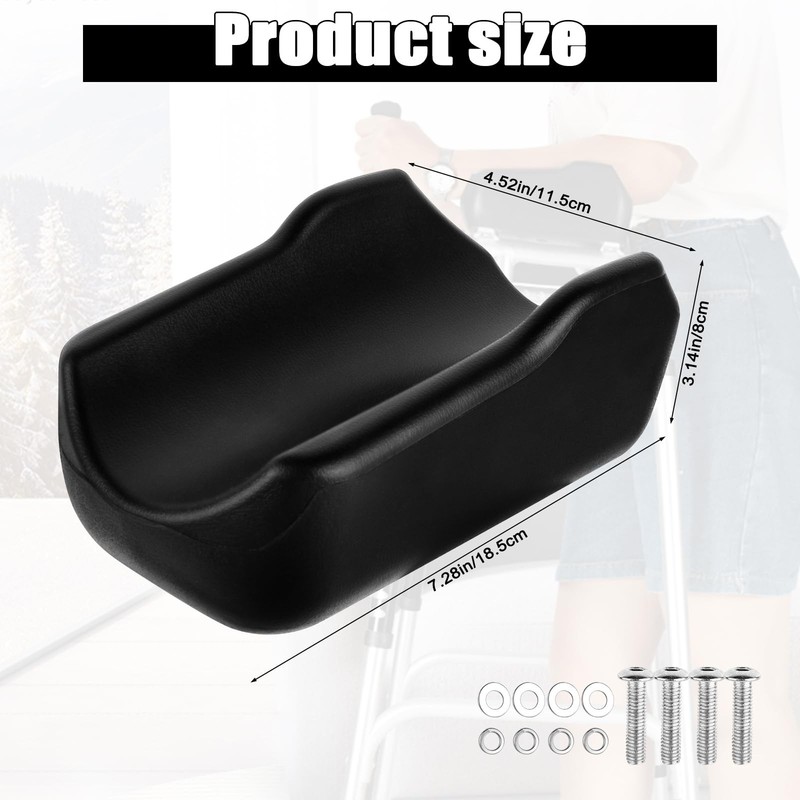 Rollator Armrest Pad,Universal Replacement Armrest Pads for Upright Walker,Er... gallery