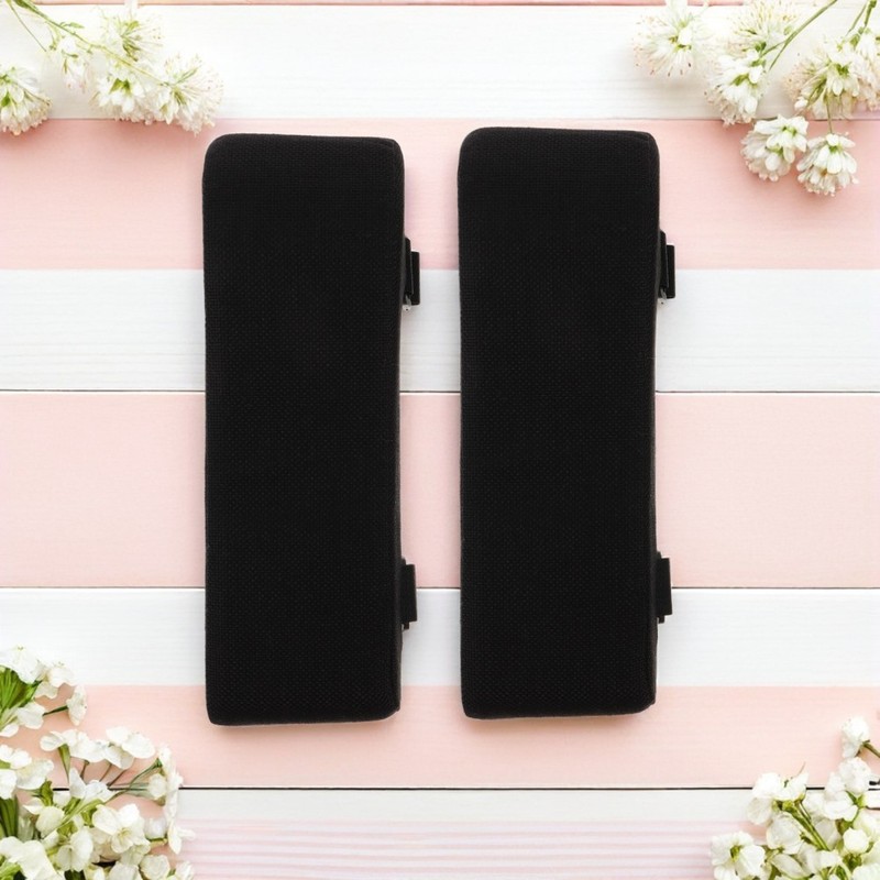 2 Pcs Chair Arm Rest Pads Replacement Computer Armchair Cushions gallery